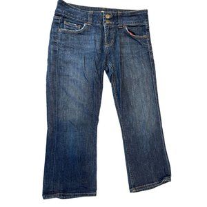 Red Engine Womens Jeans Straight Leg Original Vintage 1980s Denim Blue Size 29